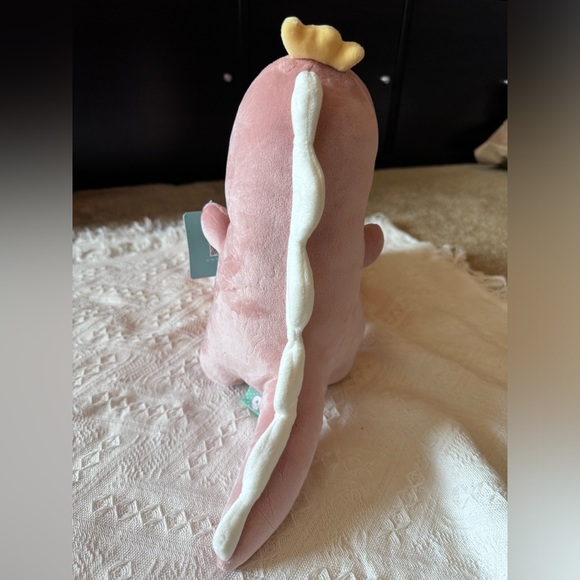 Plush pink dinosaur - Picture 3 of 6